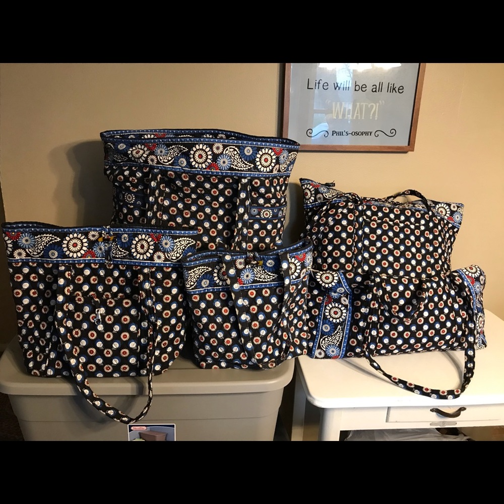 Vera Bradley NIGHT OWLS Set of 5